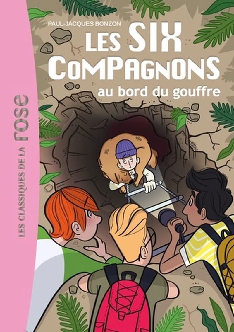 Les Six compagnons au bord du gouffre (Texte revu par l'éditeur) Paul-Jacques Bonzon ; illustrations, Magalie Foutrier
