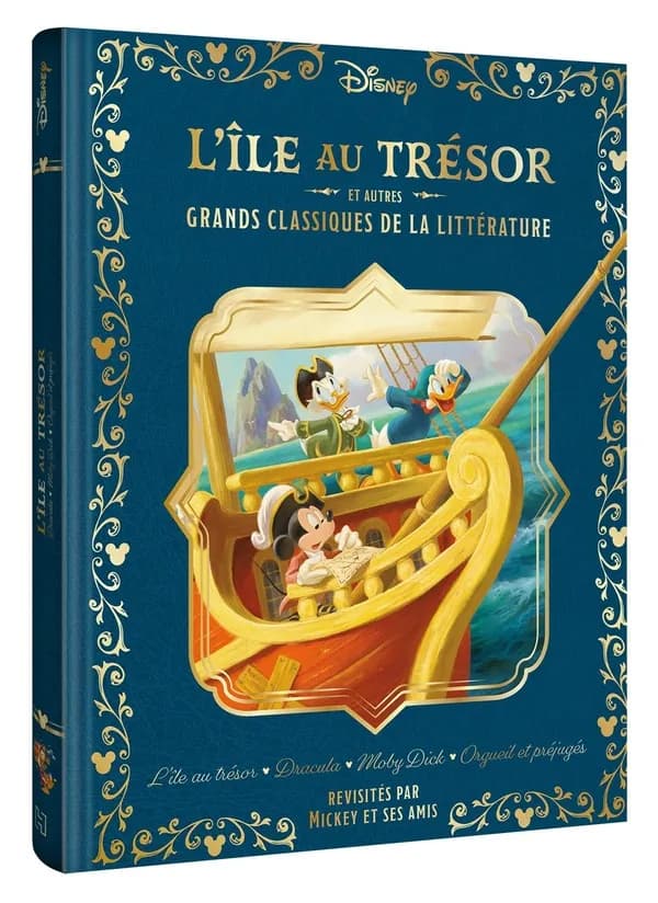 L'Île au trésor : et autres grands classiques de la littérature : revisités par Mickey et ses amis