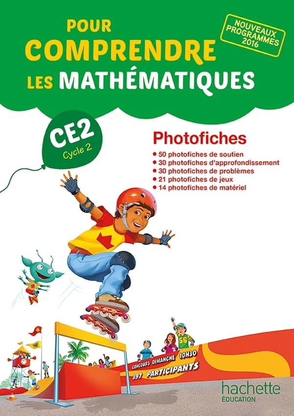 Pour comprendre les mathématiques : CE2 ; photofiches (édition 2017)