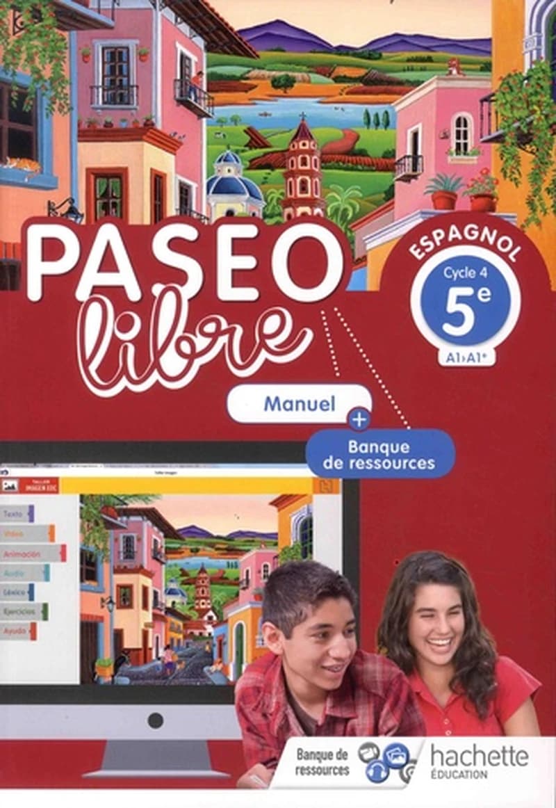 Paseo libre : espagnol, cycle 4, 5e : A1-A1+