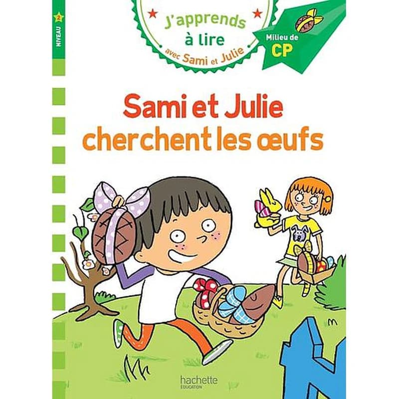 Sami et Julie cherchent les oeufs