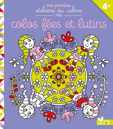 Colos fées et lutins : 4+ : [Album à colorier]