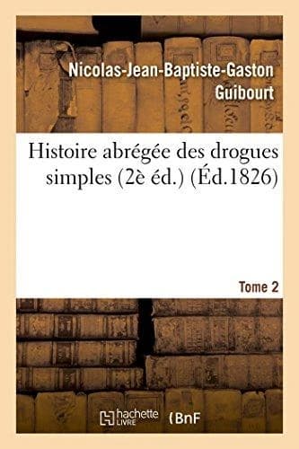 Histoire Abregee Des Drogues Simples