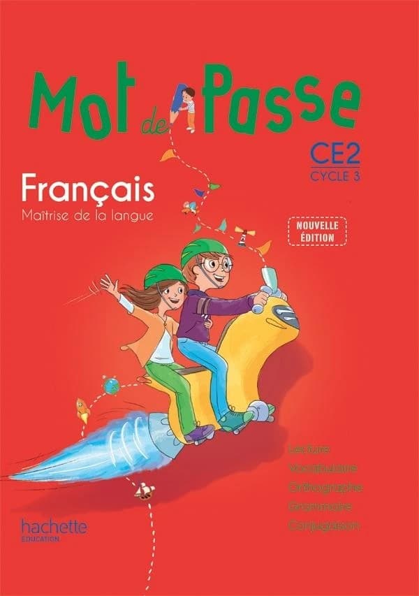 MOT DE PASSE : français ; ce2