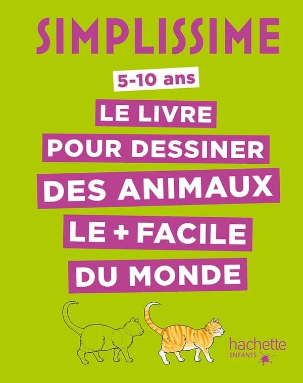 Le livre pour dessiner des animaux le + facile du monde