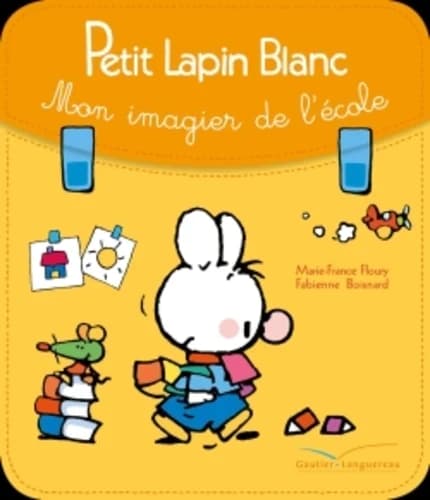 Petit Lapin blanc à la piscine