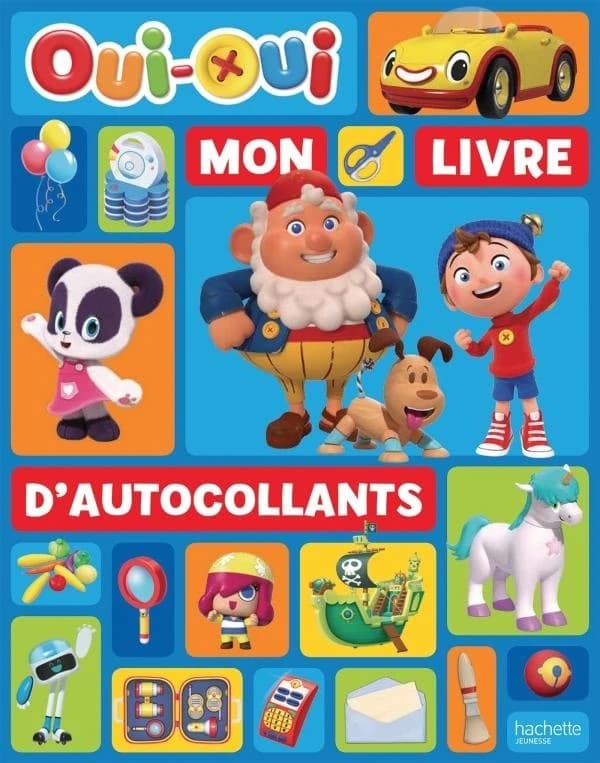 Oui-Oui ; mon livre d'autocollants