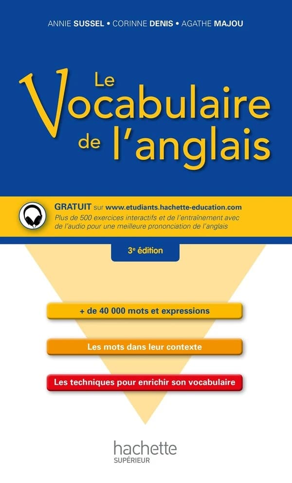 Le vocabulaire de l'anglais (3e éd.) Annie Sussel,... Corinne Denis,... Agathe Majou,...