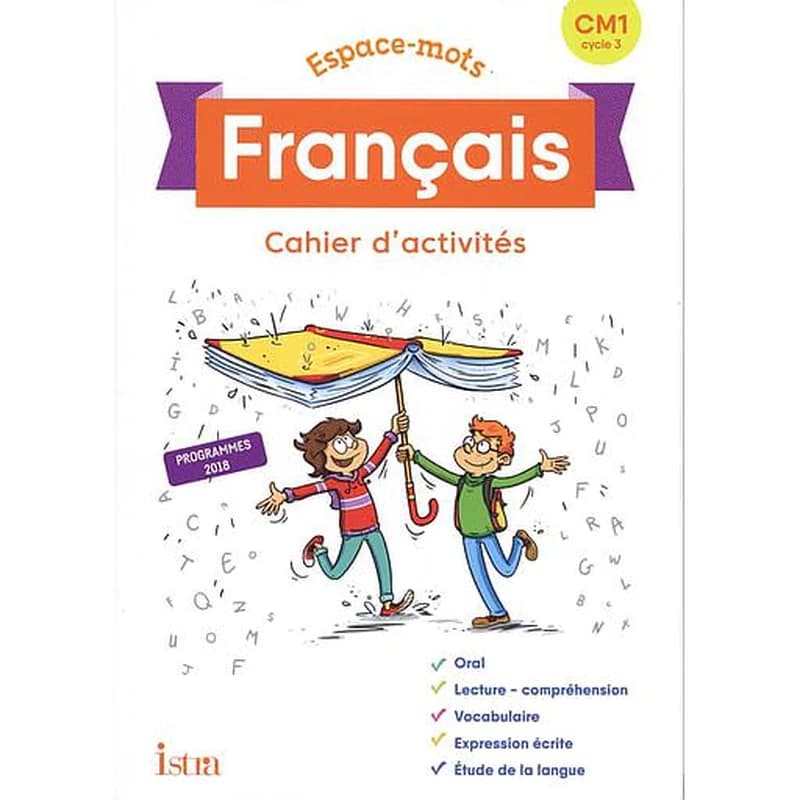 Français CM1 Espace-mots : Cahier d'activités