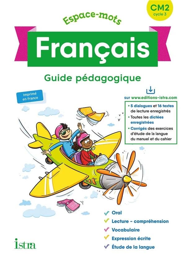 Espace-mots français : CM2, cycle 3 : programmes 2018