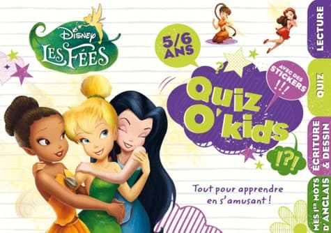 Fée Clochette, quiz o'kids 5-6 ans