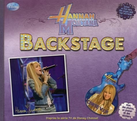 Hannah Montana backstage