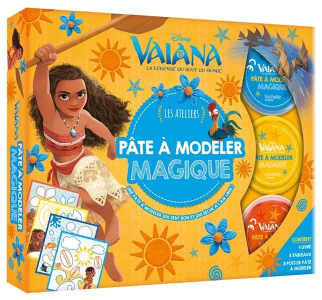 Coffret Pâte à modeler magique : Vaiana La Légende du bout du monde : [Album à colorier]