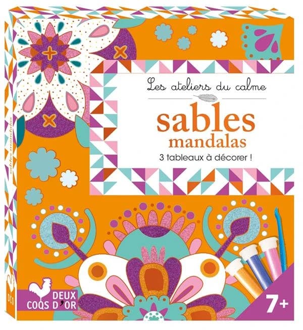 Les ateliers du calme : sables mandalas