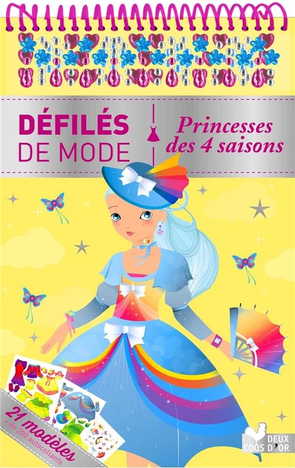 Défilés de mode : princesses des 4 saisons : [Autocollant]