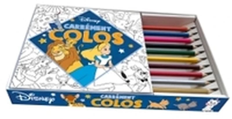 Coffret carrément colos : Disney [Classiques] : [Album à colorier]