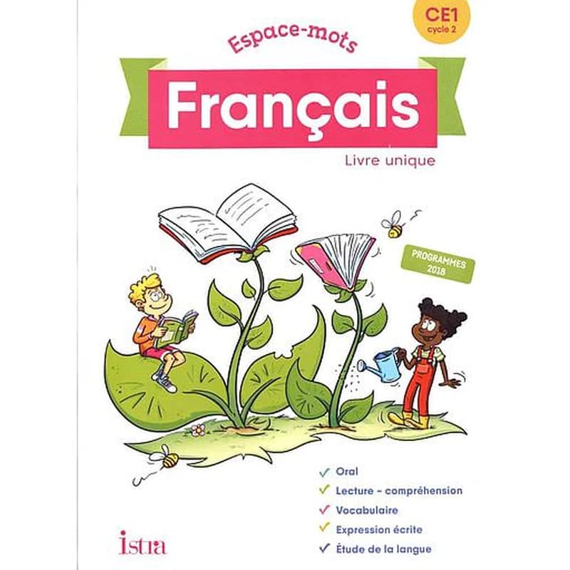 Espace-mots Tome 45 : français ; CE1 ; livre élève