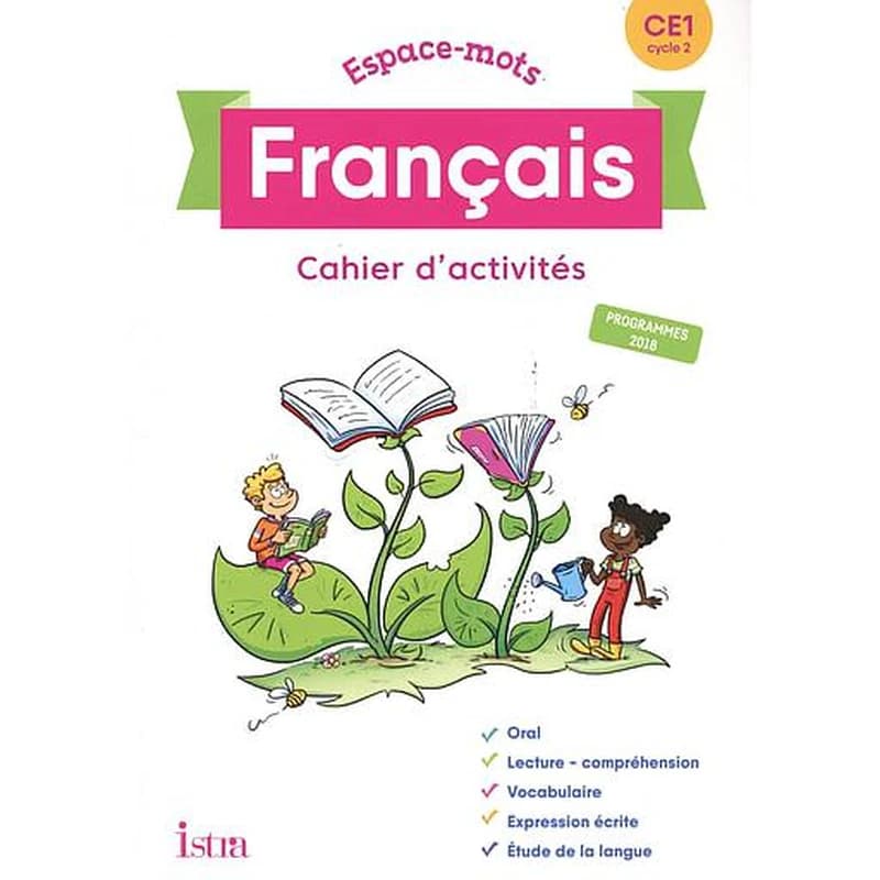 Français CE1 Espace-mots : Cahier d'activités