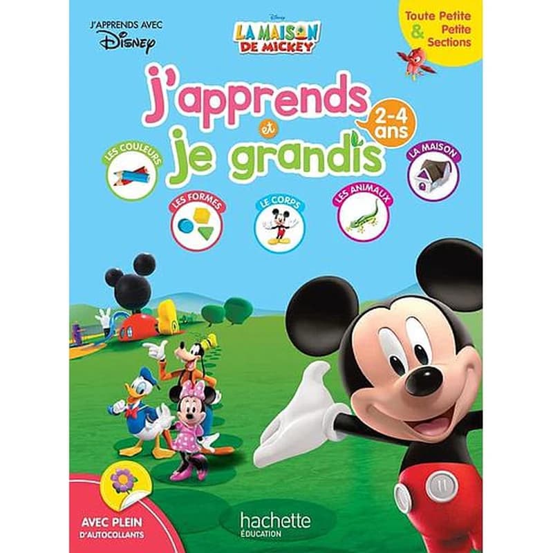 J'apprends et je grandis : la maison de Mickey ; TPS-PS