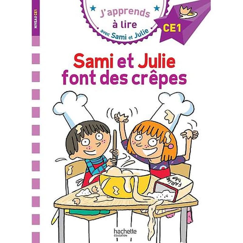 Sami et Julie font des crêpes