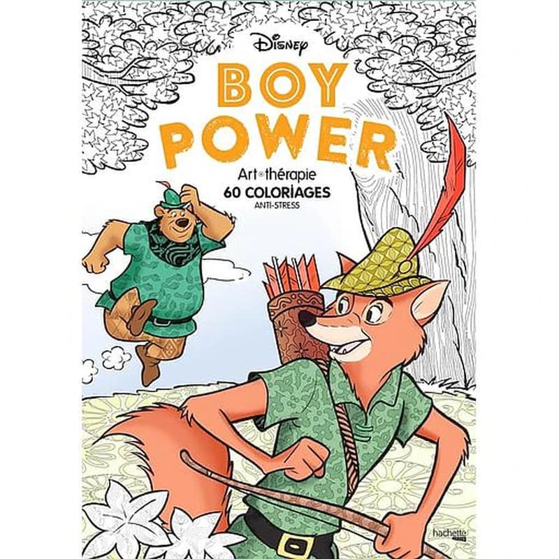 Boy Power - 60 coloriages anti-stress