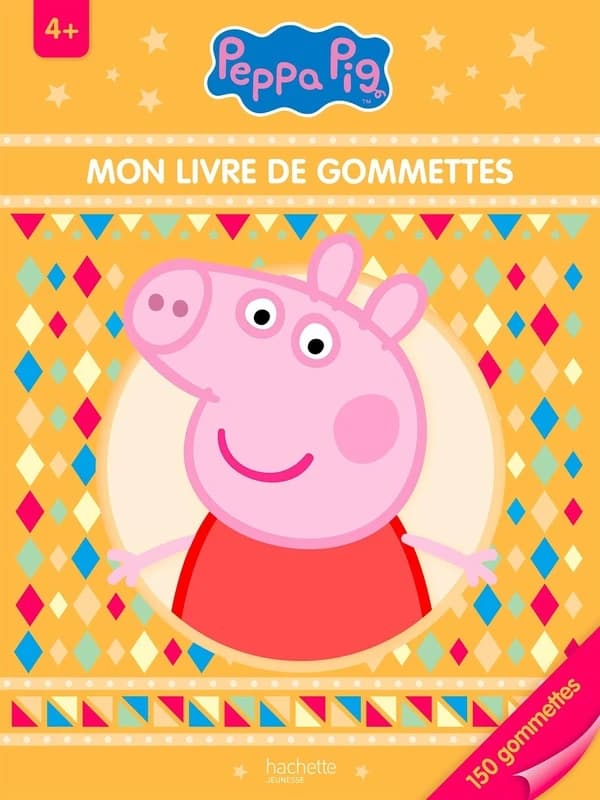 Mon livre de gommettes Peppa Pig : 150 gommettes