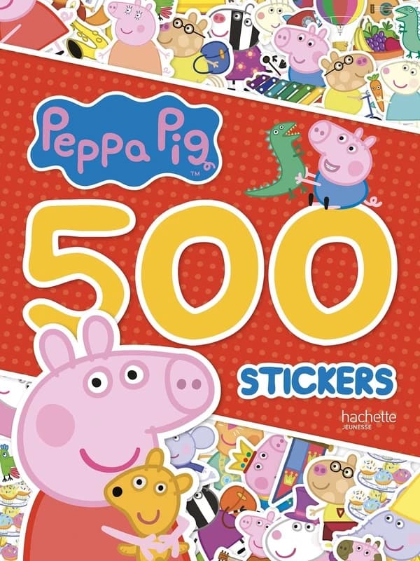 500 stickers Peppa Pig