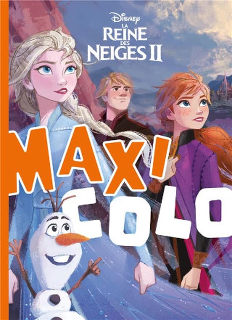 Maxi colo : Disney La Reine des Neiges II : [Album à colorier]