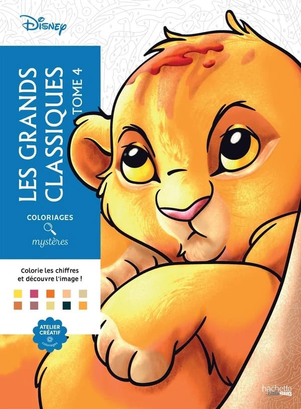 Grands classiques Disney : Tome 4 : [Album à colorier]