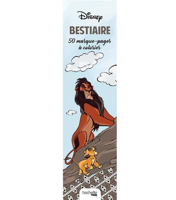 Marque pages bestiaire Disney
