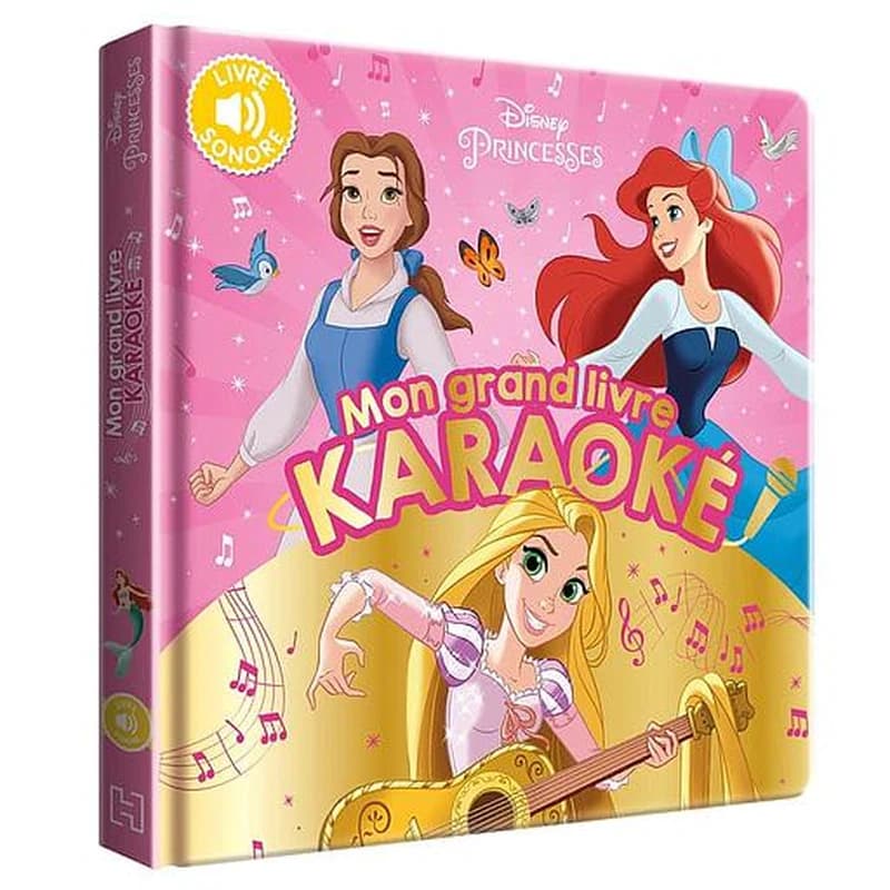 Mon grand livre karaoké Disney Princesses