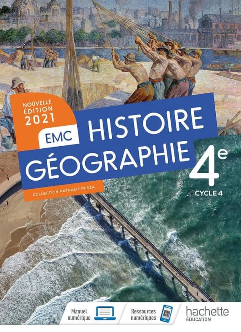 Histoire, géographie, EMC, 4e cycle 4 (Nouvelle éd.) directrice d'ouvrage, Nathalie Plaza,... ; directeur scientifique, Stéphane Vautier ; auteurs, Cyril Alavoine,... Séverin Ledru-Milon,... Emmanuelle Ruiz,... [et al.]