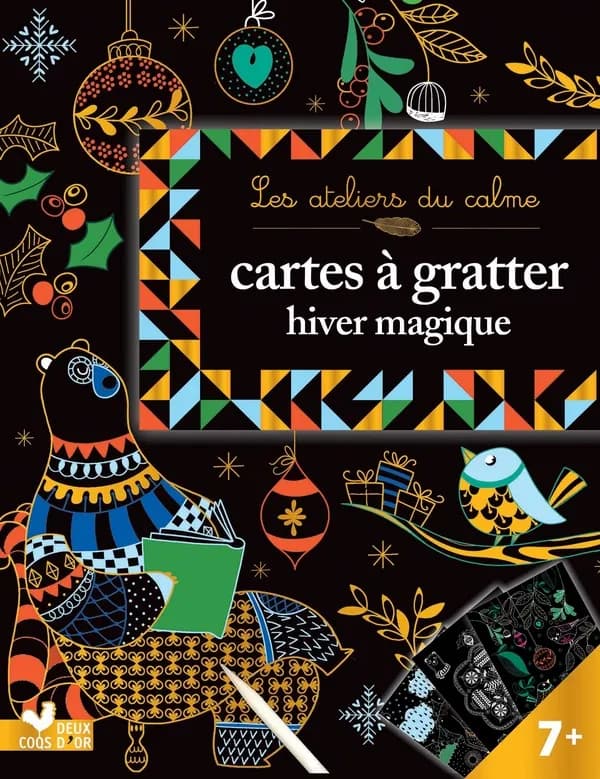 Cartes à gratter : Hiver magique : [Carte à gratter]