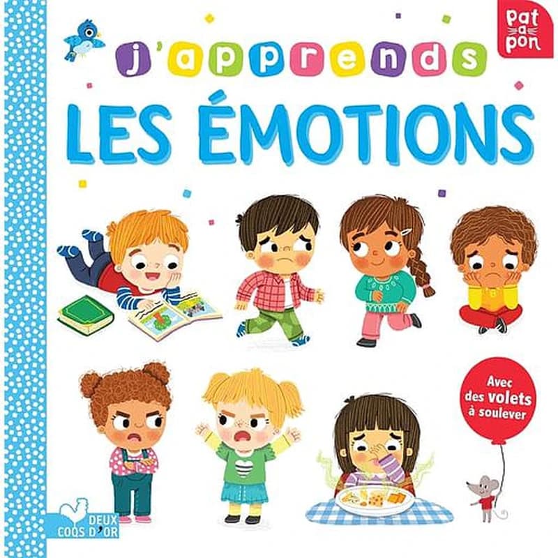 J'apprends les émotions : avec des volets à soulever