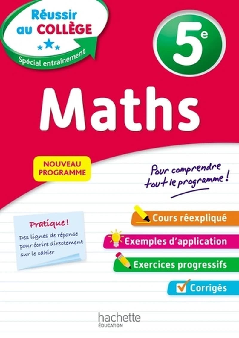 Réussir au collège : maths ; 5e