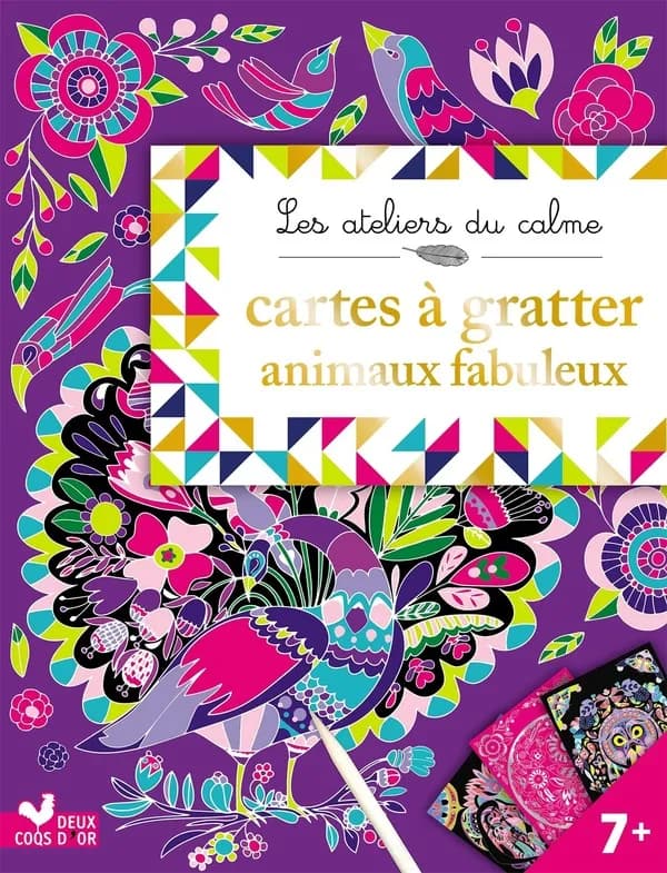 Cartes à gratter : Animaux fabuleux : [Carte à gratter]
