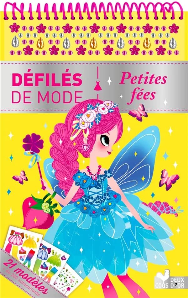 Défilés de mode : petites fées : [Album à colorier]