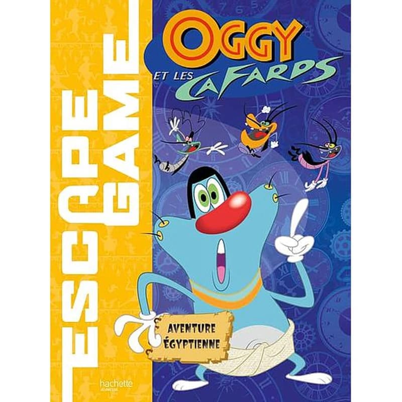 Escape Game Oggy et les cafards. Aventure égyptienne