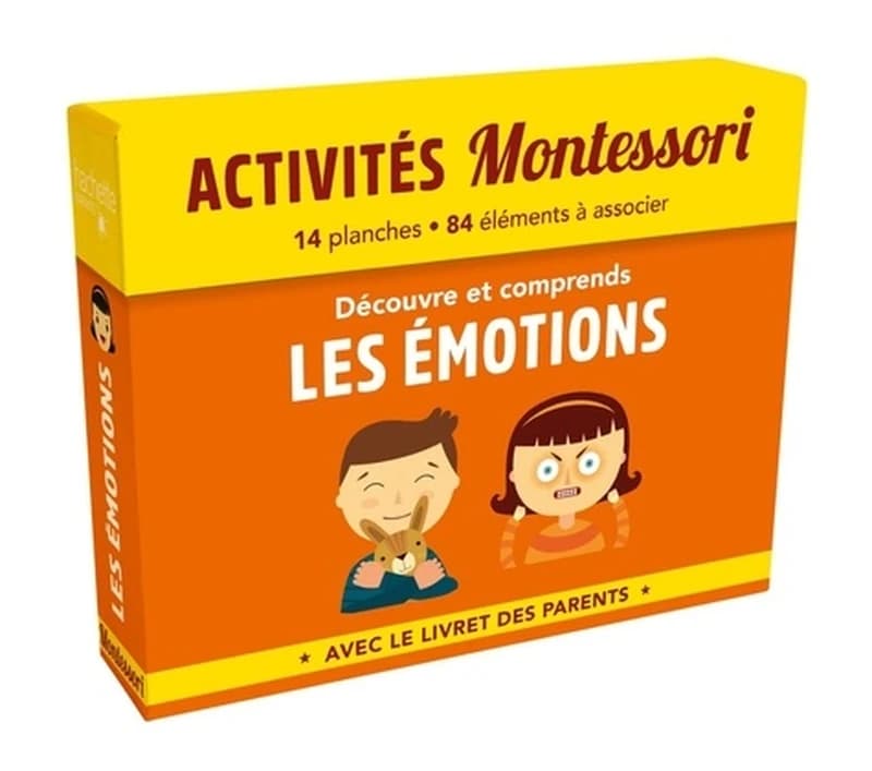 Activités Montessori ; découvre et comprends les émotions