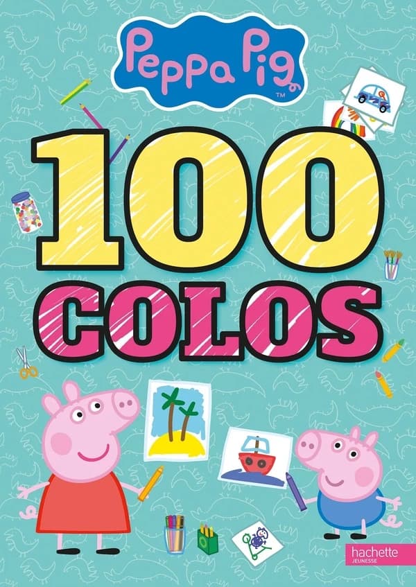 100 colos : Peppa Pig : [Album à colorier]