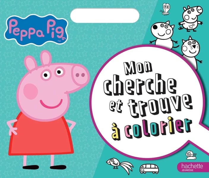 Mon cherche et trouve à colorier : Peppa Pig : [Album à colorier]
