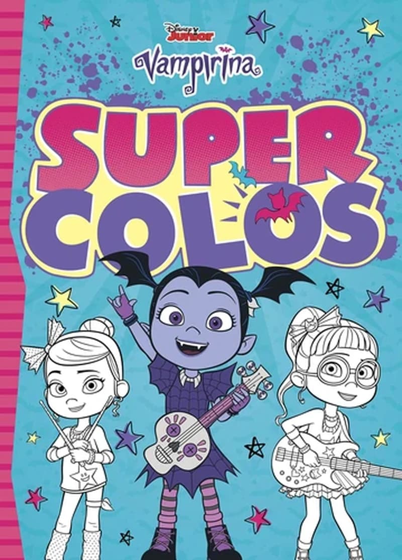 Super colos : Disney Junior : Vampirina : [Album à colorier]