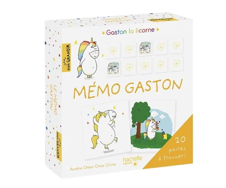 Le mémo de Gaston : Gaston la licorne : [Jeu]