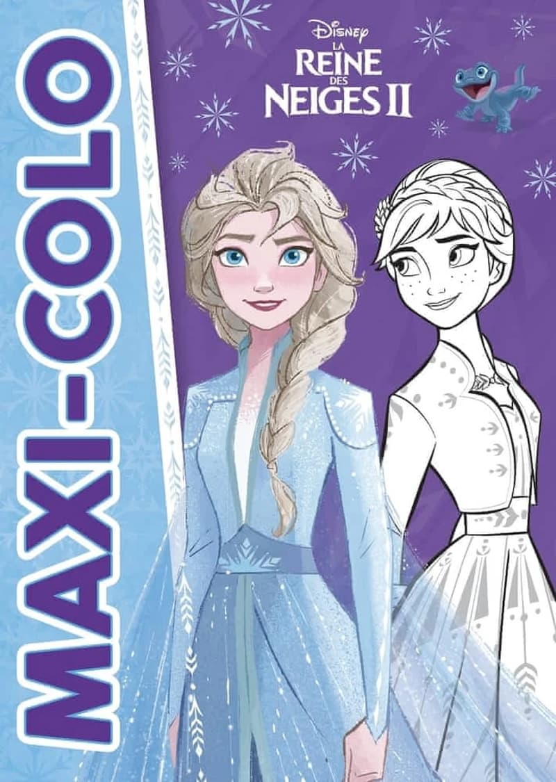 Maxi-Colo : Disney La Reine des Neiges II : [Album à colorier]