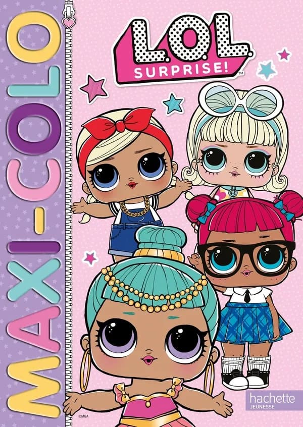 Maxi-Colo : L.O.L. Surprise ! : [Album à colorier]