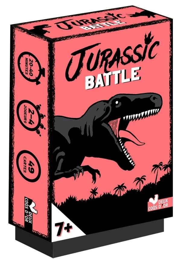 Jurassic battle ; jeu de cartes