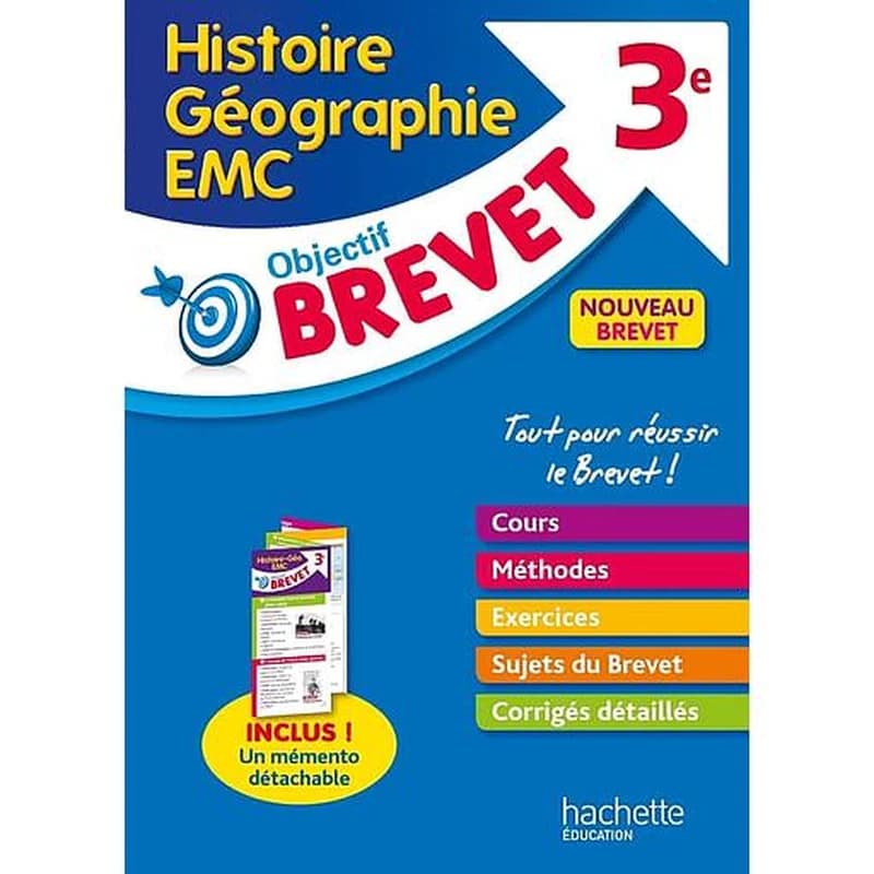 Objectif brevet : histoire-géographie-éducation civique ; 3e