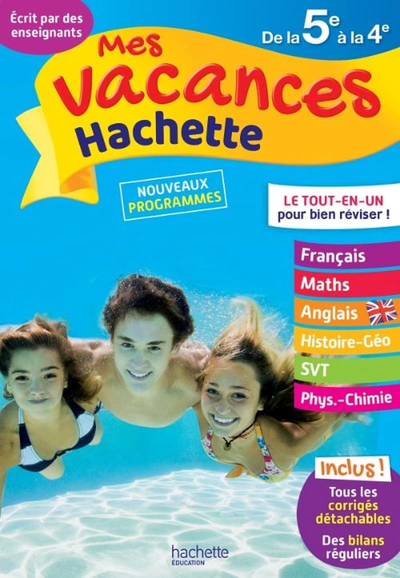 MES VACANCES HACHETTE 5E