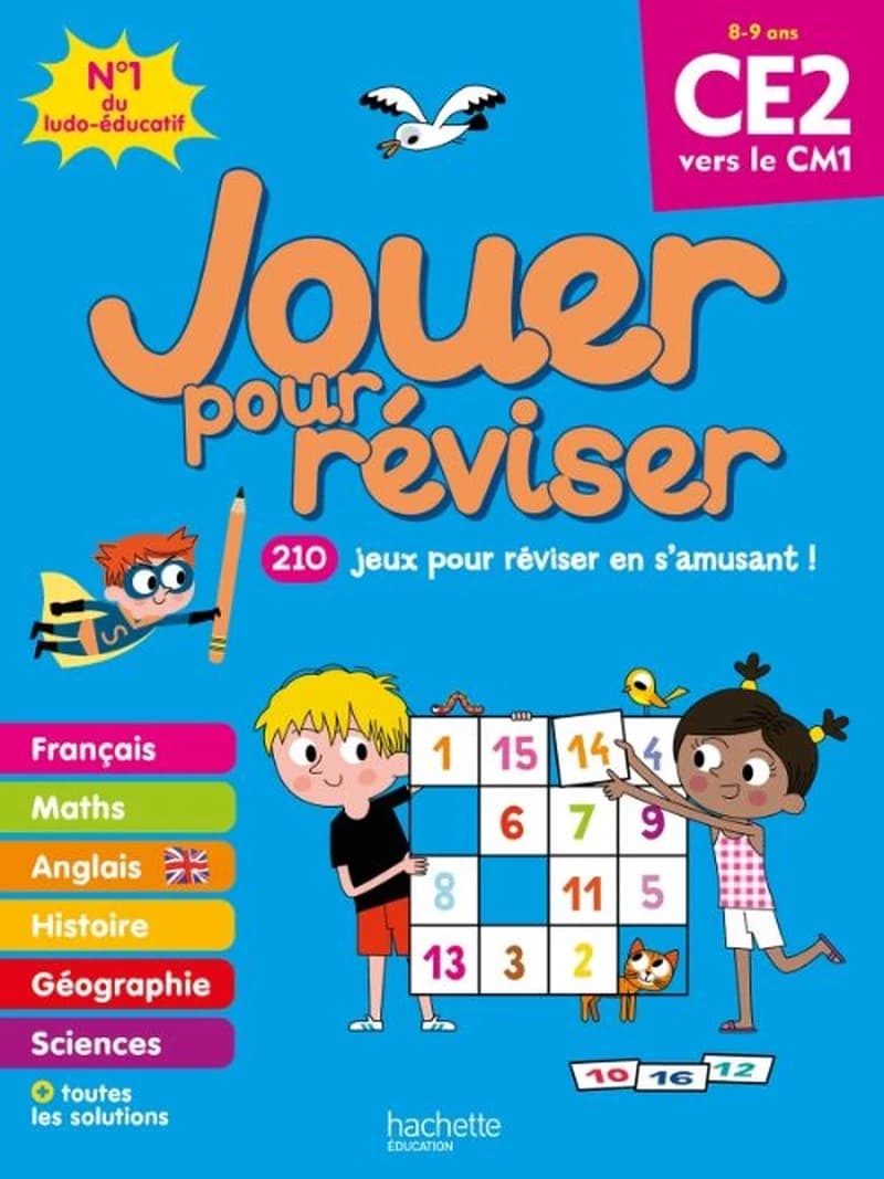 JOUER POUR REVISER - DU CE2 AU CM1 8-9 ANS