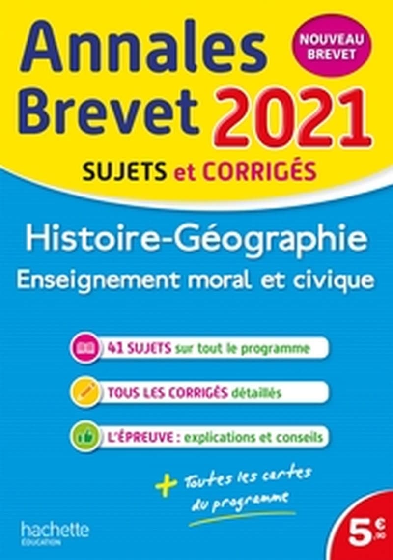 ANNALES BREVET 2021 HISTOIRE-GEOGRAPHIE-EMC